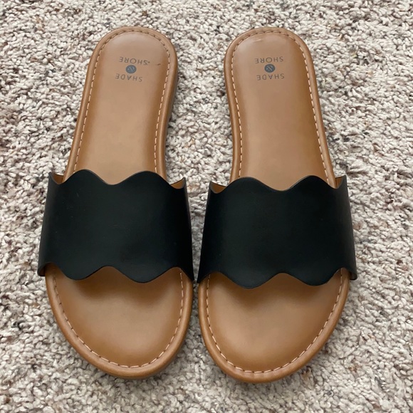 Shade & Shore Shoes - Scalloped Sandals